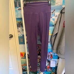 Purple leggings